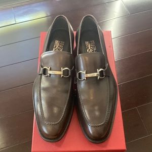 Salvador Ferragamo shoes in hickory